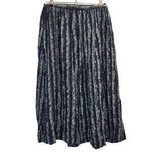 Joseph Picone Vintage‎ 100% Pure Silk Woman Skirt Size 14